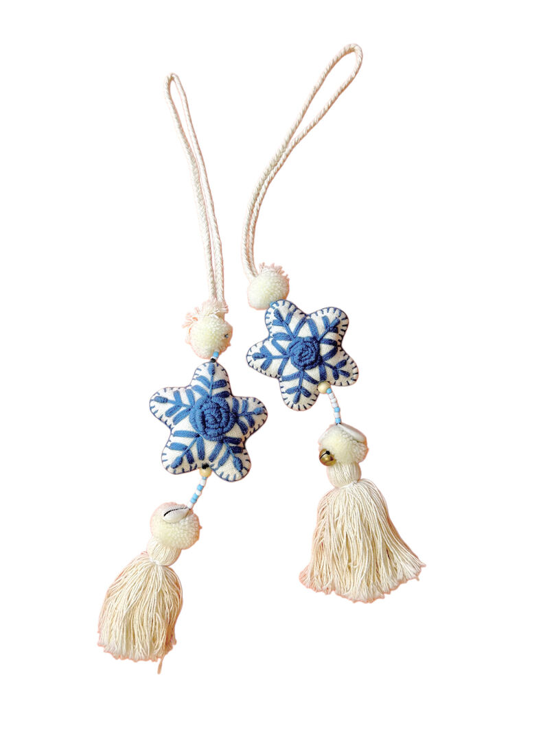 Dây Treo Thổ Cẩm Ngôi Sao