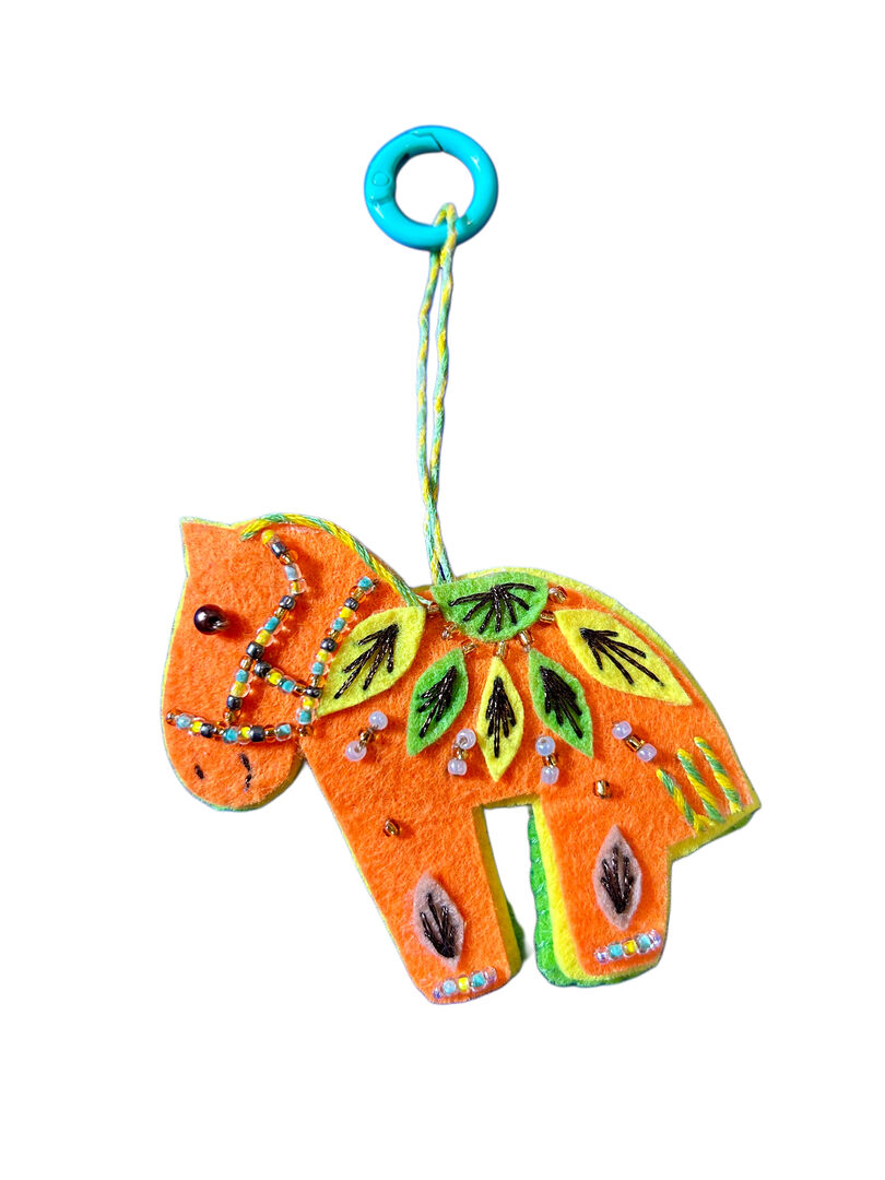 Móc Khoá Hình Ngựa Handmade