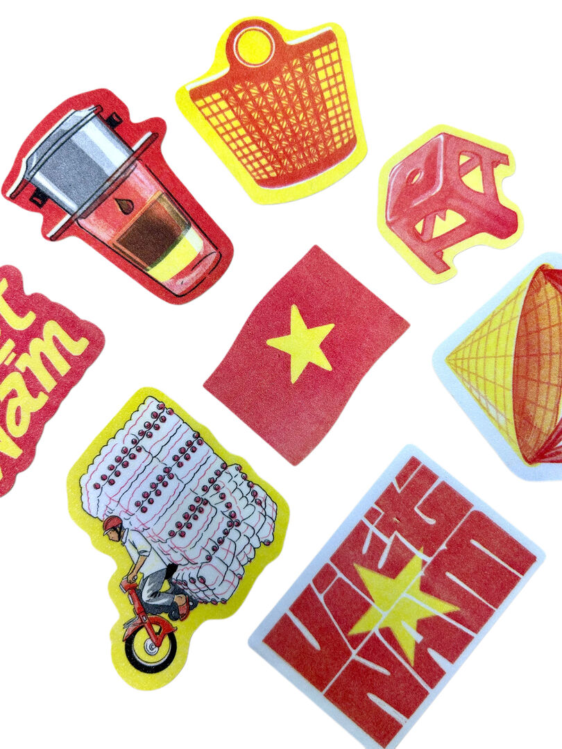 Sticker Việt Nam ơi