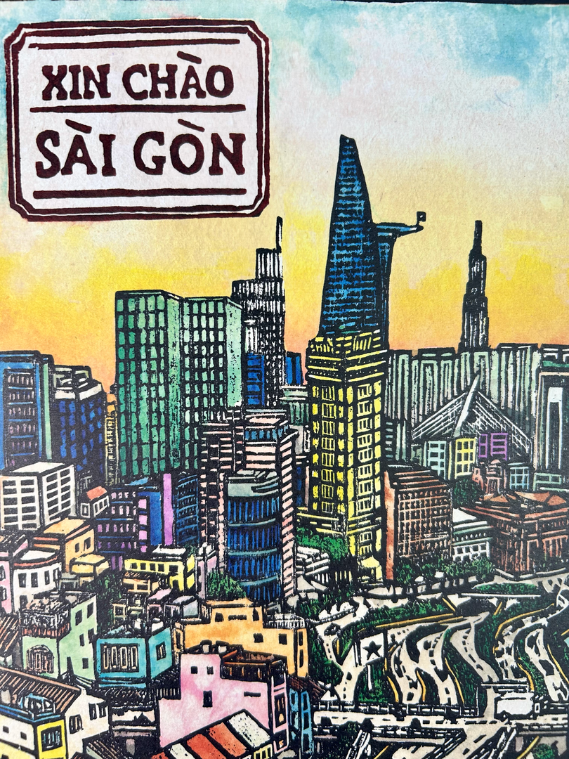 Tranh Xin Chào Sài Gòn