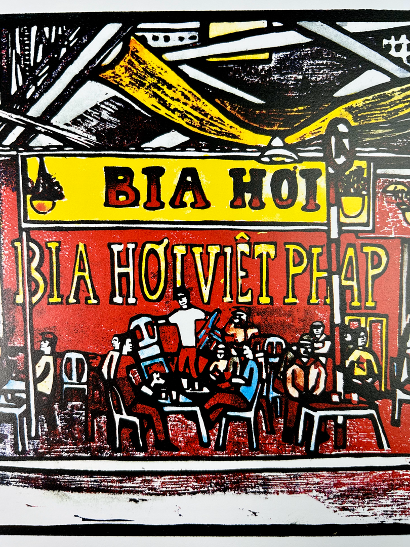 Tranh Bia Hơi