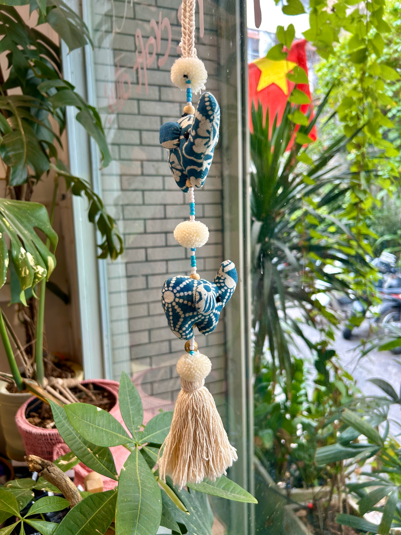 Dây Treo Voi 2 Con (Dây thừng)