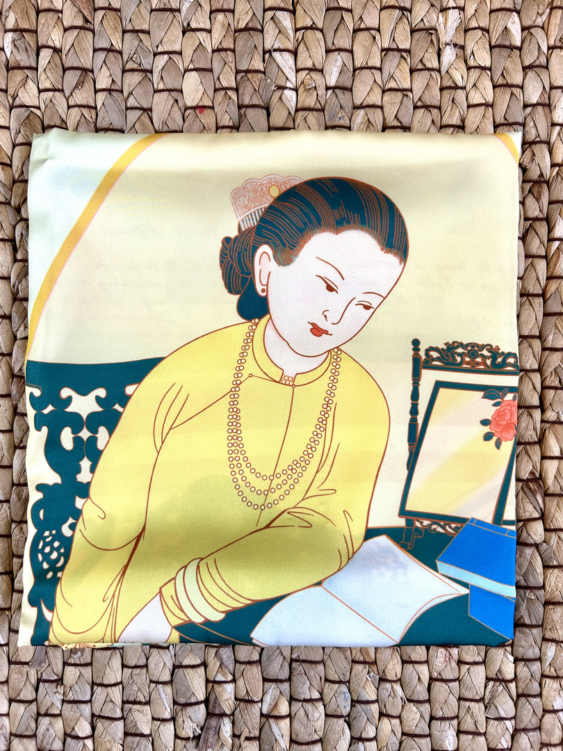 Khăn Lụa Vuông Loại Lớn