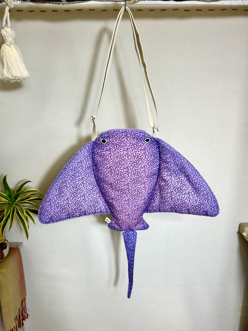 Túi Cá Đuối Tím
