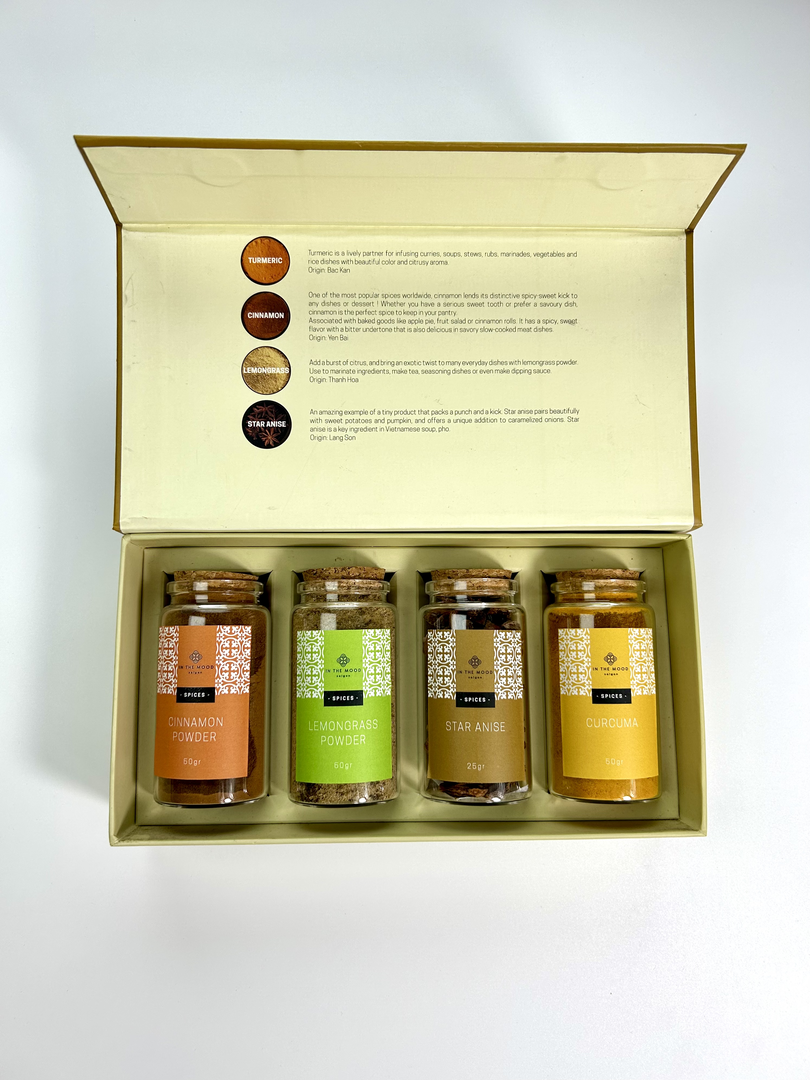 Hộp Gia Vị Thủy Tinh